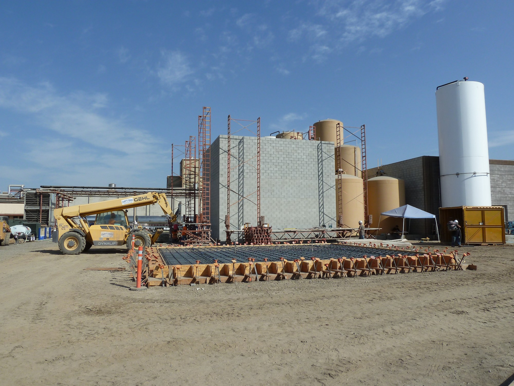 Evap room construction